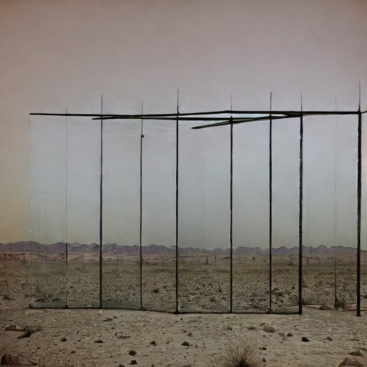 Very Heavy. Very Light. Some designs for Stone, Steel and Glass in the Desert